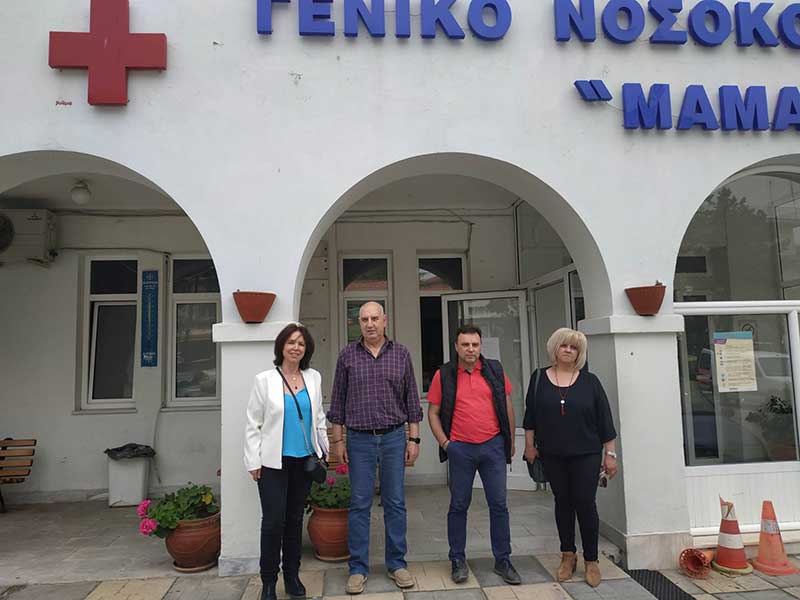 Καλλιόπη Βέττα: Δεν αρκεί μόνο ένα ευχαριστώ για τους γιατρούς και νοσηλευτές/τριες – Επισκέψεις στα νοσοκομεία, κέντρα Υγείας και Δαμασκηνιά, Δραγασιά