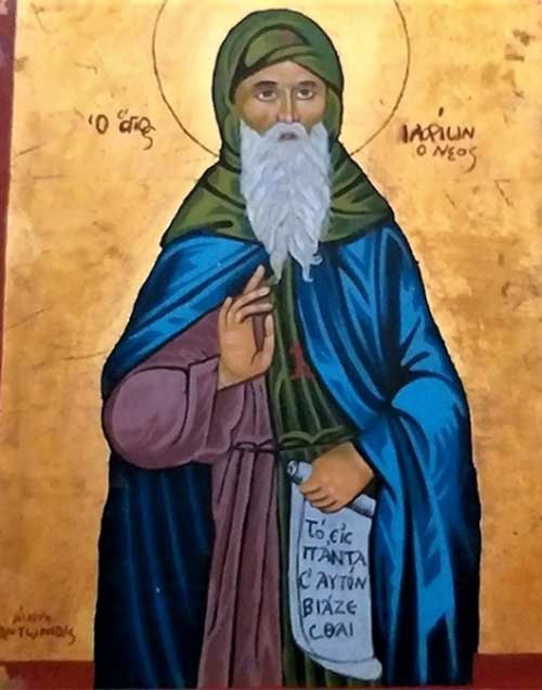 Σήμερα η γιορτή του Αγίου Ιλαρίωνα