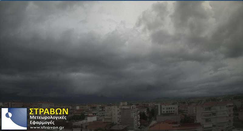 Χαλάζι έπεσε σε Μηλοχώρι, Φούφα, Εμπόριο