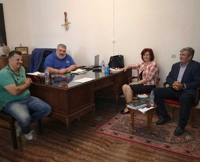 Το Δήμο Εορδαίας επισκέφθηκε το Σάββατο 30 Μαΐου, η Βουλευτής Ν. Κοζάνης Παρασκευή Βρυζίδου