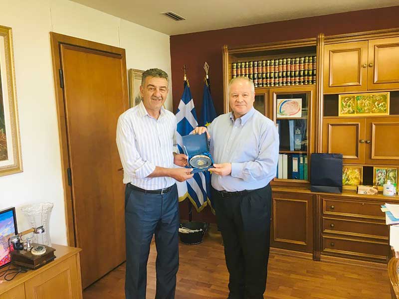 Συνάντηση Δημάρχου Γρεβενών με τον Γενικό Γραμματέα Δημόσιας Τάξης – Ο Κ. Τσουβάλας δεσμεύτηκε για την άμεση προώθηση των αιτημάτων της Δημοτικής Αρχής