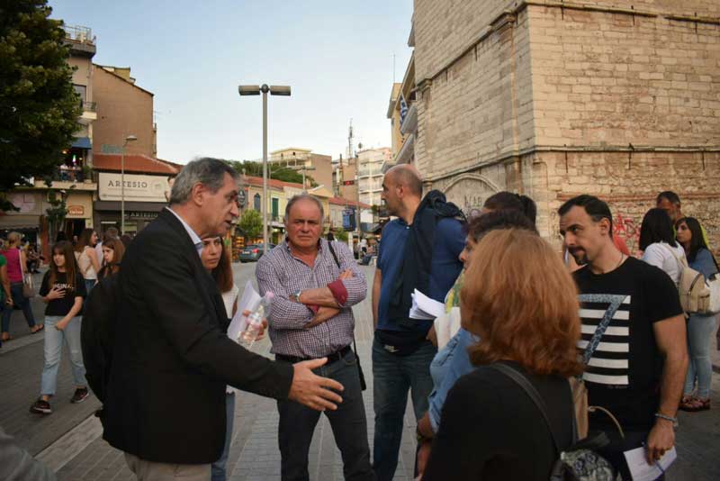Παρέμβαση του βουλευτή του ΚΚΕ Γιάννη Δελή στην κινητοποίηση εκπαιδευτικών στην Κοζάνη
