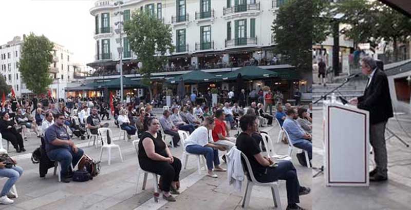 Γιάννης Δελλής από την πλατεία της Κοζάνης: “Είμαστε το πιο σταθερό κόμμα”