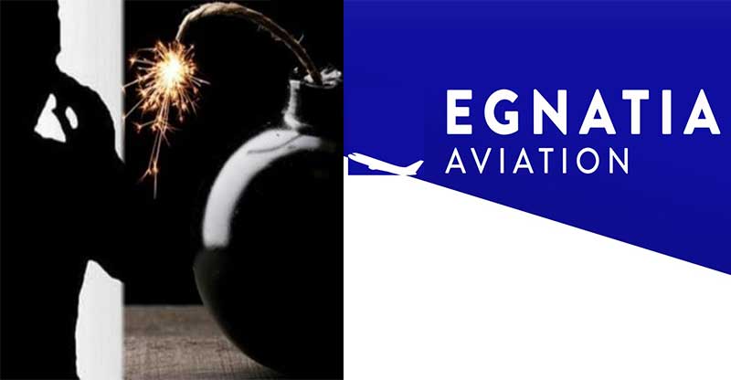 Φάρσα για βόμβα στο κτίριο της Egnatia Aviation