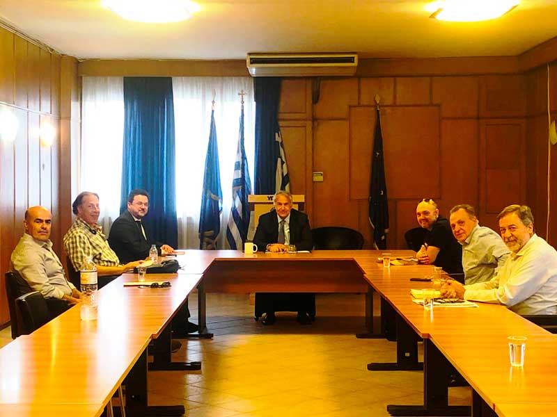 Η προάσπιση και η ανάδειξη του ελληνικού ελαιολάδου στο επίκεντρο της συνάντησης του ΥπΑΑΤ, Μάκη Βορίδη με τη Διεπαγγελματική Ελαιολάδου
