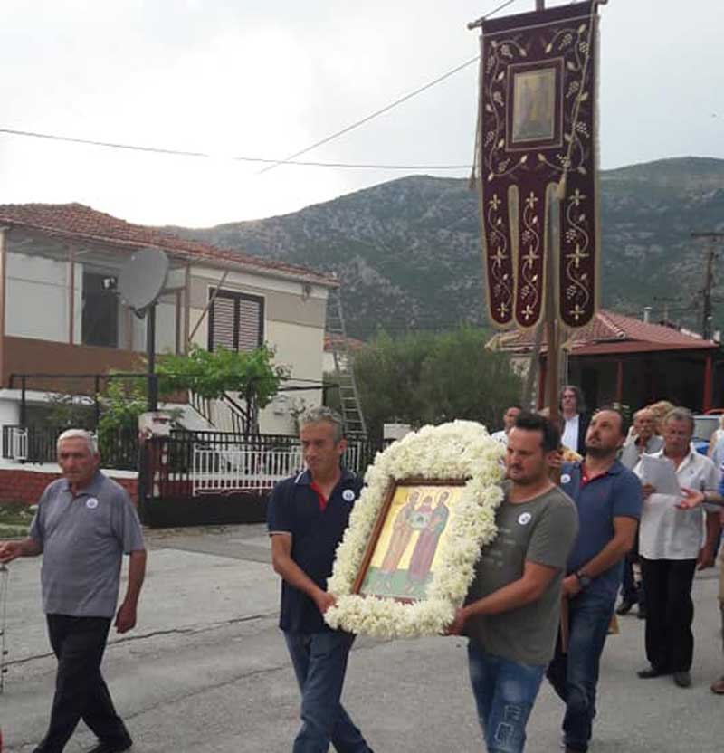 Πανηγυρικός εσπερινός Ιερού Ναού Πέτρου και Παύλου Ιμέρων