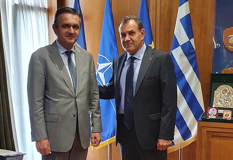 Συνάντηση του Γιώργου Κασαπίδη με το Νίκο Παναγιωτόπουλο – Αξιοποίηση ανενεργών στρατοπέδων και άλλες παραγωγικές δραστηριότητες