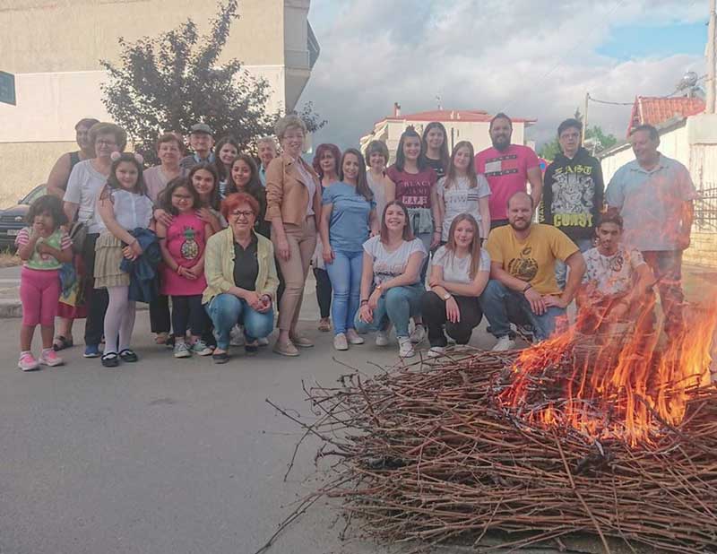 Θρακική Εστία Εορδαίας: Αναβίωση εθίμου Κλήδονα-φωτιές τ’ Αι Γιαννιού