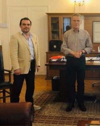 Πραγματοποιήθηκε συνάντηση εργασίας του δημάρχου Κοζάνης Λάζαρου Μαλούτα με τον Πρόεδρο της Κοζάνης Αλέξανδρο Αδαμίδη