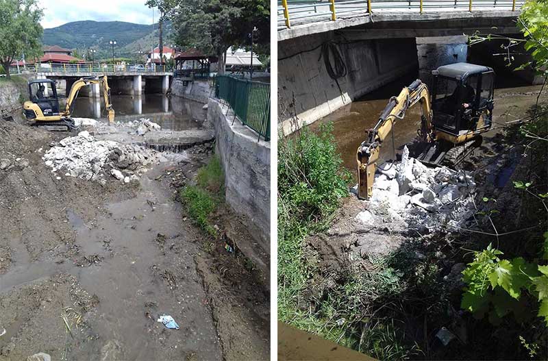 Αποτελεσματική αντιμετώπιση πλημμυρικών φαινομένων στο Μηλοχώρι από την Π.Ε. Κοζάνης