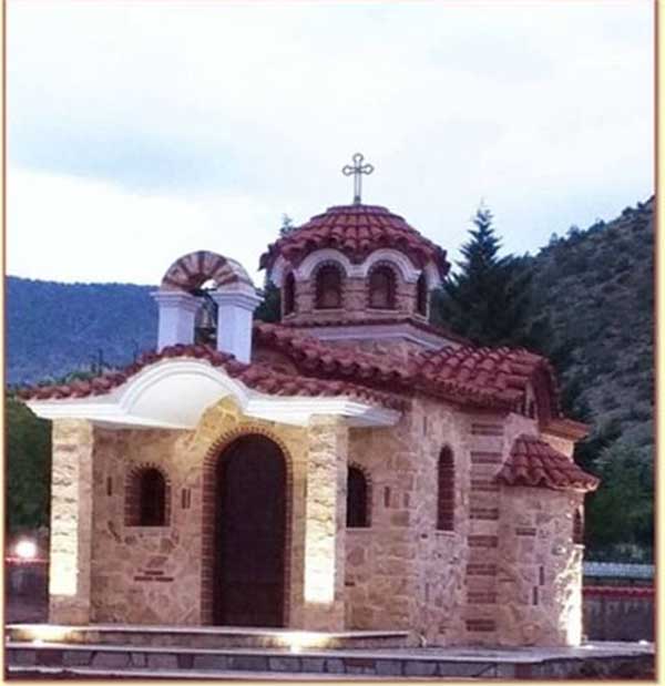 Θυρανοίξια του ιερού παρεκκλησίου των οσίων Ιακώβου, Παΐσίου και Πορφυρίου στον Τετράλοφο την  Κυριακή 12 Ιουλίου 