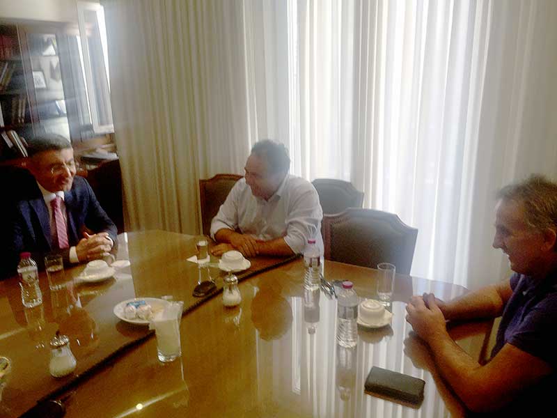 Ο Πρέσβης του Αζερμπαϊτζάν στο ΕΒΕ Κοζάνης
