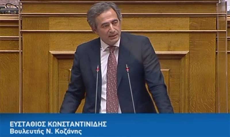 Εισήγηση του Βουλευτή ΠΕ Κοζάνης Στάθη Κωνσταντινίδη στην Ειδική Μόνιμη Επιτροπή Ελληνισμού της Διασποράς