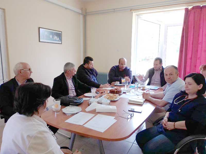 Επίσκεψη του Αντιπεριφερειάρχη Υγείας ΠΕ Γρεβενών Χατζηζήση Λάμπρου στο Κ.Υ. Δεσκάτης