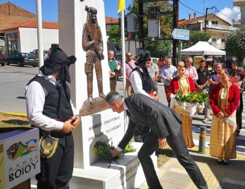 Στάθης Κωνσταντινίδης για το μνημείο για τη Γενοκτονία των Ποντίων στη Νεάπολη : «Στη Γενοκτονία των Ελλήνων του Πόντου απαντάμε με όπλα μας τη λύρα, τον αγιασμό και τον αμάραντο» 