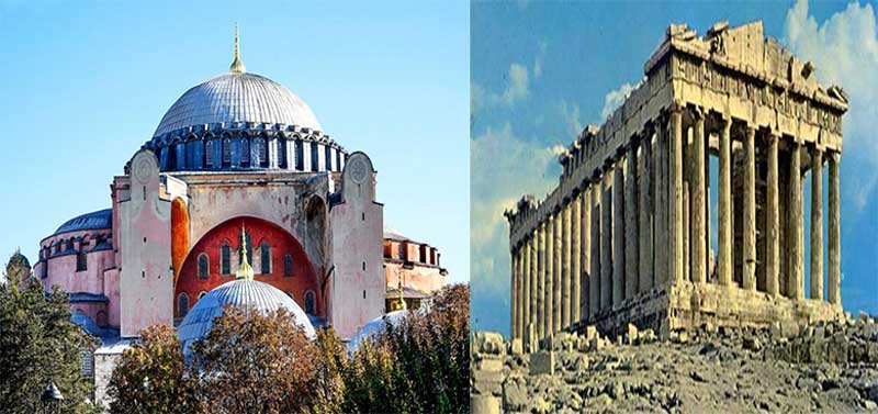 Η Αγία Σοφία, όπως και τα Μάρμαρα του Παρθενώνα ανήκουν (πρέπει να επιστραφούν και να αποδοθούν) στους δημιουργούς και γεννήτορές τους