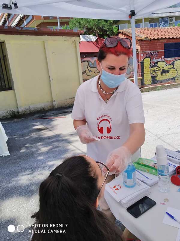 Εθελοντισμός Ανδρόνικος: “Μετά από αρκετό καιρό λόγω συνθηκών η ομάδα μας ξεκίνησε να ενημερώνει και να κάνει νέες εγγραφές νέων δοτών μυελού των οστών”