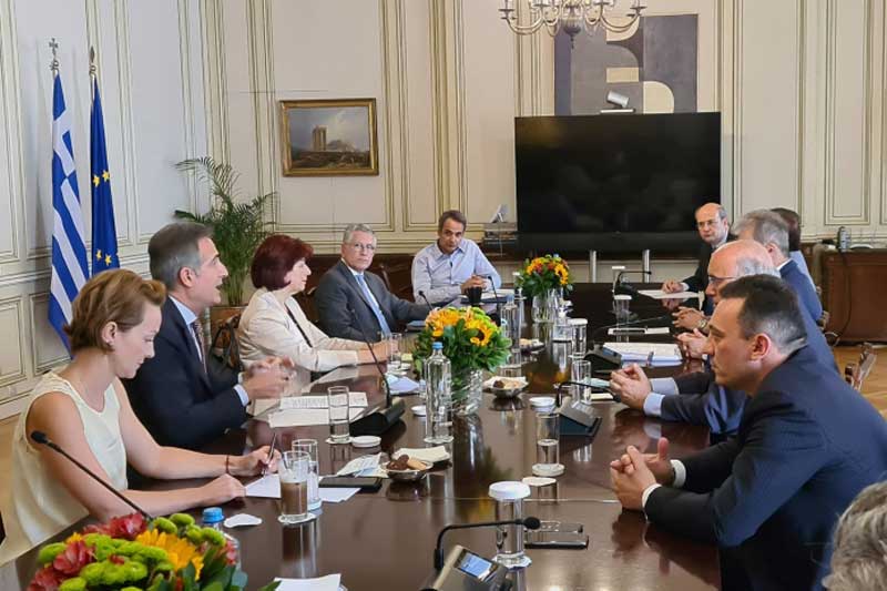 Σύσκεψη υπό τον Πρωθυπουργό Κυριάκο Μητσοτάκη για τον προγραμματισμό της μεταλιγνιτικής περιόδου