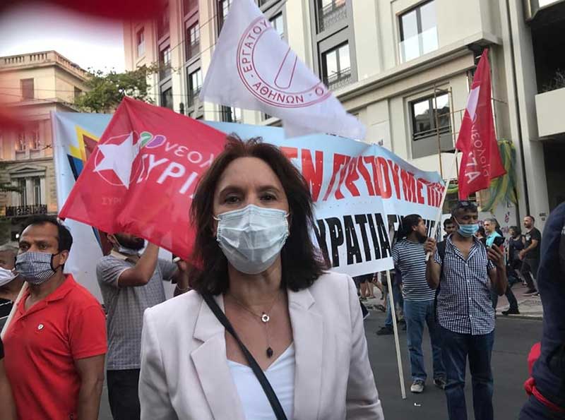 Καλλιόπη Βέττα: Το αντιδημοκρατικό νομοσχέδιο για τις διαδηλώσεις θα καταργηθεί στην πράξη»