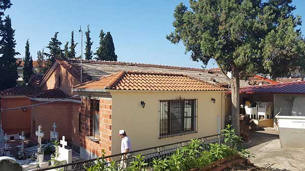 Νέα σκεπή στον Άγιο Γεώργιο Κοζάνης