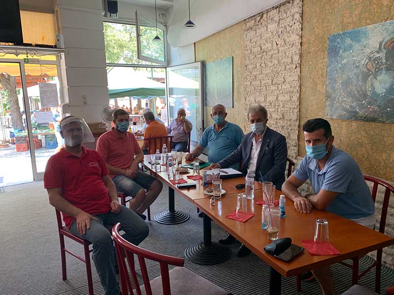 Με τον Σύλλογο Επαγγελματιών Ψαράδων λίμνης Πολυφύτου συναντήθηκε στο Βελβεντό ο Βουλευτής Ν. Κοζάνης Γιώργος Αμανατίδης