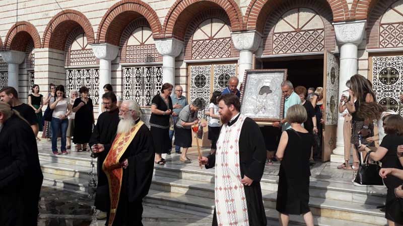 Αναχώρησε η Παναγία η Ζιδανιώτισσα από τον Άγιο Κωνσταντίνο
