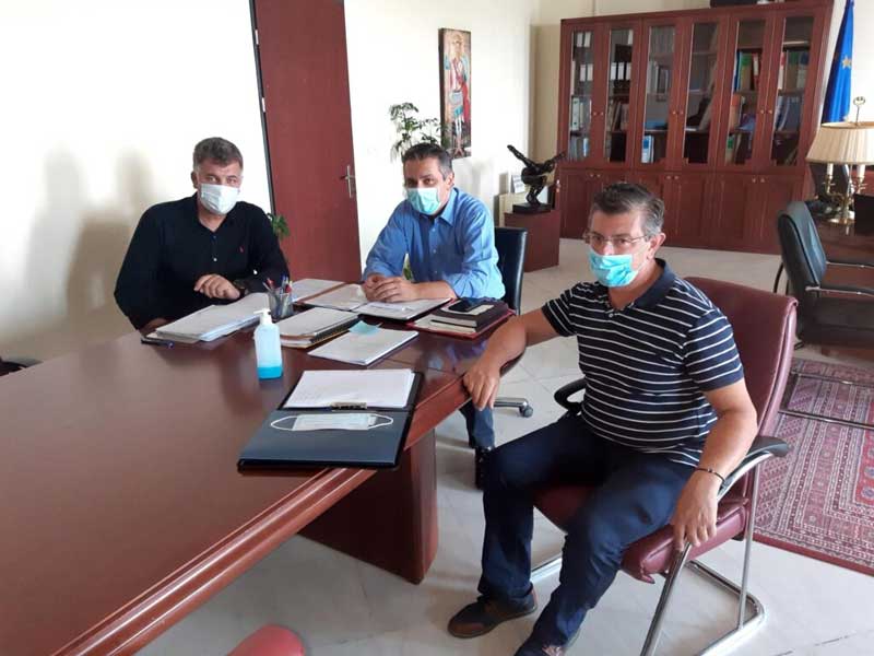 Συνάντηση με τον Περιφερειάρχη Δυτικής Μακεδονίας για θέματα της Κοινωφελούς Επιχείρησης του Δήμου Κοζάνης και για θέματα πρόνοιας