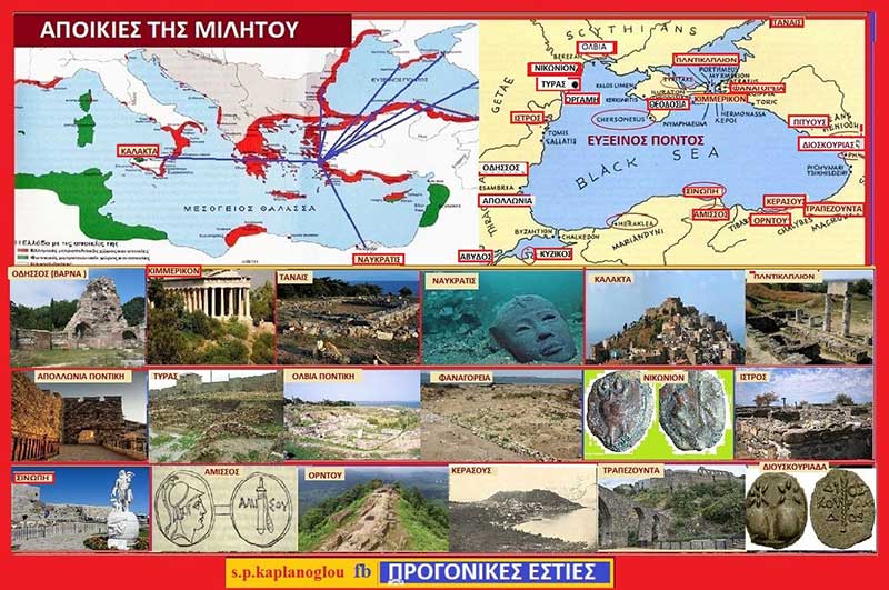 Οι αποικίες της Μιλήτου