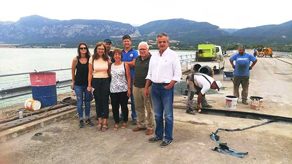 Στο τέλος της επόμενης βδομάδας παραδίδεται η Γέφυρα Ρυμνίου- Θα αποφασιστεί ο τρόπος ηλεκτροφωτισμού της