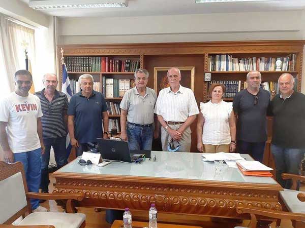 Επίσκεψη του Γενικού Γραμματέα του ΣΕΓΑΣ κ. Σεβαστή Βασίλη στον Αντιπεριφερειάρχη Π.Ε. Κοζάνης κ. Γρηγόρη Τσιούμαρη