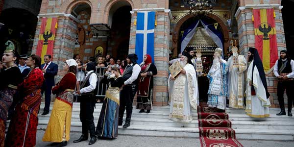 Το προσκύνημα στην Παναγιά Σουμελά στο Βέρμιο- “Η Ελλάδα δεν εκβιάζεται”