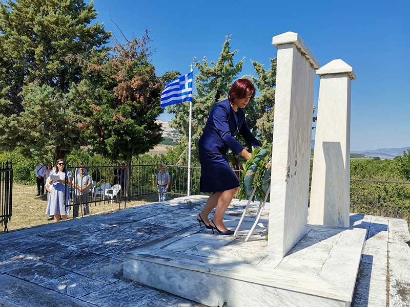 Παρασκευή Βρυζίδου: Ημέρα μνήμης για τα θύματα Τρανοβάλτου, Μικτοβάλτου, Λαζαράδων από τα κατοχικά γερμανικά στρατεύματα στις 21 Αυγούστου 1943