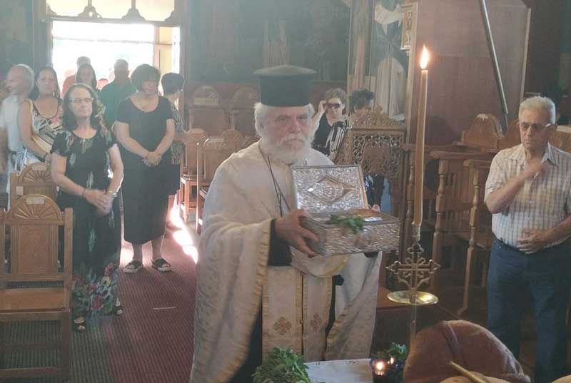 Αφίχθη στο Βελβεντό της Ιεράς Μητροπόλεως Σερβίων και Κοζάνης,  το ιερό λείψανο του Αγίου Διονυσίου εν Ολύμπω