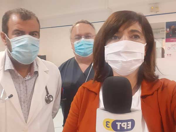 Ξενάγηση στο καρδιολογικό εργαστήρι του Μαμάτσειου Νοσοκομείου Κοζάνης