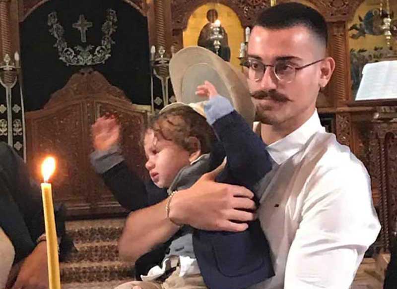 Βαφτίστηκε ο γιος του Φώτη Ζυγούρη -Νονός ο γιος του Θόδωρου Καρυπίδη