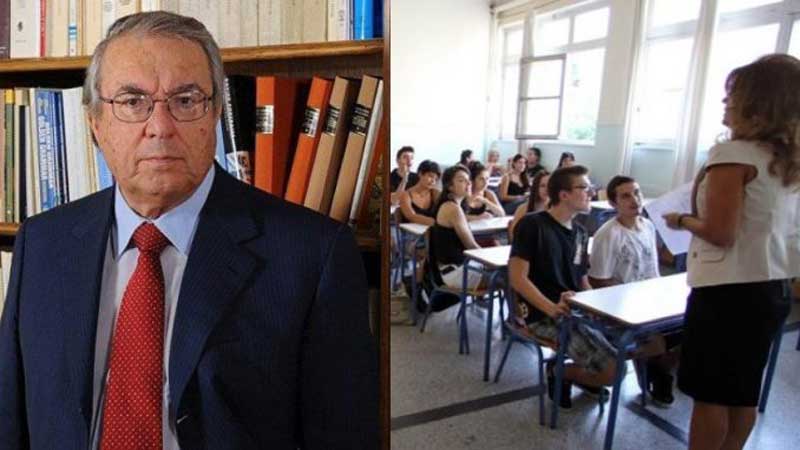 Γιώργος Μπαμπινιώτης: «Άχρηστο το ελληνικό σχολείο. Τα παιδιά δεν θυμούνται τίποτα όταν το τελειώνουν»