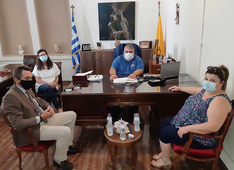 Συνάντηση του Δημάρχου Εορδαίας με τον Πρόεδρο του Οργανισμού Πληρωμών και Ελέγχου Κοινοτικών Ενισχύσεων Προσανατολισμού και Εγγυήσεων