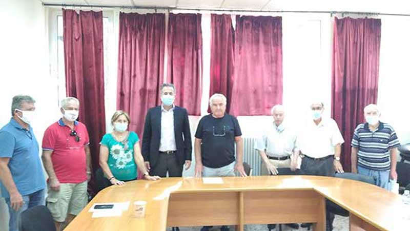 Συνάντηση του Στάθη Κωνσταντινίδη με τη Συντονιστική Επιτροπή Αγώνα Συνταξιουχικών Οργανώσεων Ν. Κοζάνης   