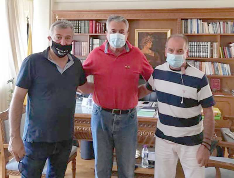 Επίσκεψη του κ. Κυριάκου Μιχαηλίδη στον Αντιπεριφερειάρχη Κοζάνης κ. Γρηγόρη Τσιούμαρη