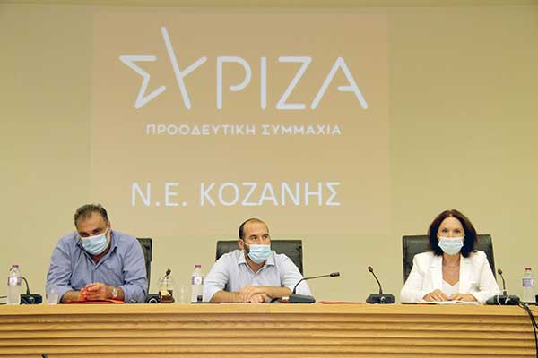 Επίσκεψη του Γραμματέα του ΣΥΡΙΖΑ-Προοδευτική Συμμαχία Δ. Τζανακόπουλου στην Κοζάνη
