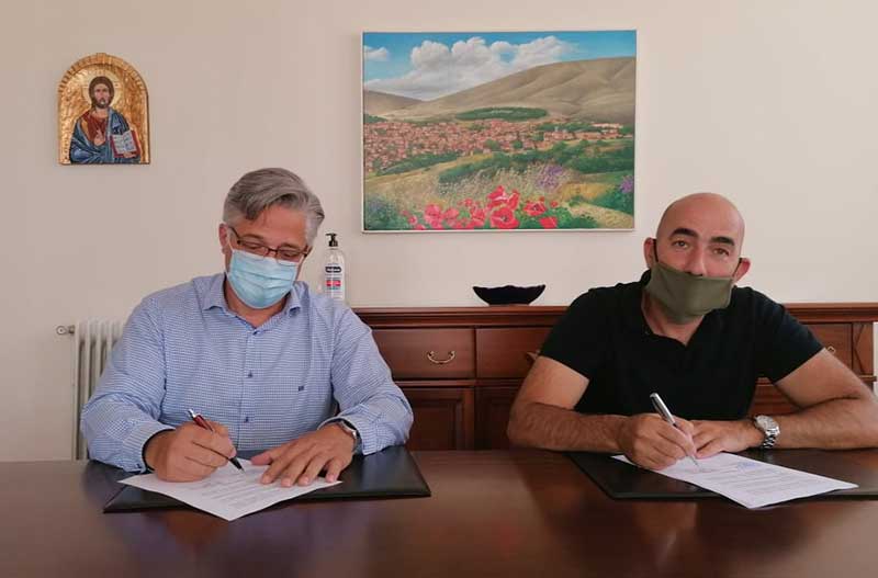 Υπογραφή Σύμβασης Έργου Υπογείωση του εναέριου υποσταθμού Ι.Ν Αγ. Γεωργίου (Υ/Σ 4 Νεάπολης) και τμήματος του εναέριου δικτύου στον κεντρικό δρόμο του οικισμού της Νεάπολης του Δήμου Βοΐου