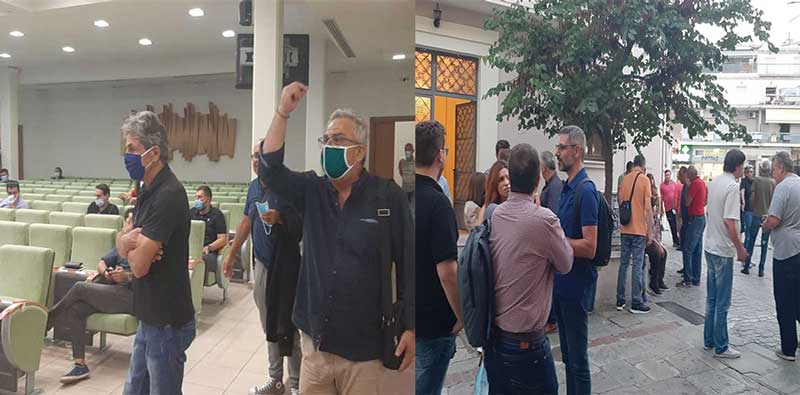 Διεκόπη η συνεδρίαση του Δημοτικού Συμβουλίου Κοζάνης από αγανακτισμένους κατοίκους του Μαυροδεντρίου – Αντίθετοι στη δημιουργία πάρκου φωτοβολταϊκών