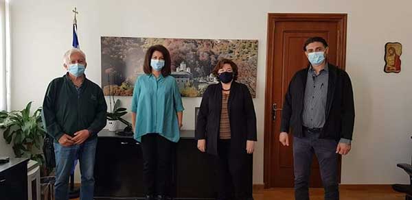 Επίσκεψη εκπροσώπων των συλλόγων στην κ. Γιούλα Γκατζαβέλη για τα προβλήματα επιβίωσής τους