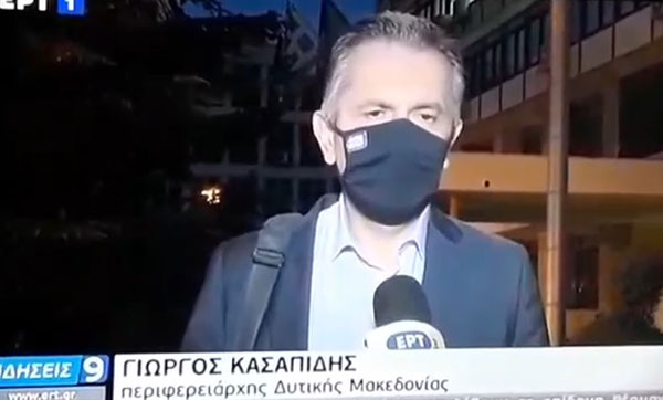 Γιώργος Κασαπίδης: “Έχει διογκωθεί το πρόβλημα, υπάρχουν περισσότερα από 230 ενεργά κρούσματα και οι επαφές ξεπερνούν τους 400 ανθρώπους”