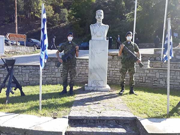 Με λιτότητα ολοκληρώθηκαν οι εκδηλώσεις εορτασμού του μακεδονικού αγώνα στην τοπική κοινότητα Μελά Καστοριάς