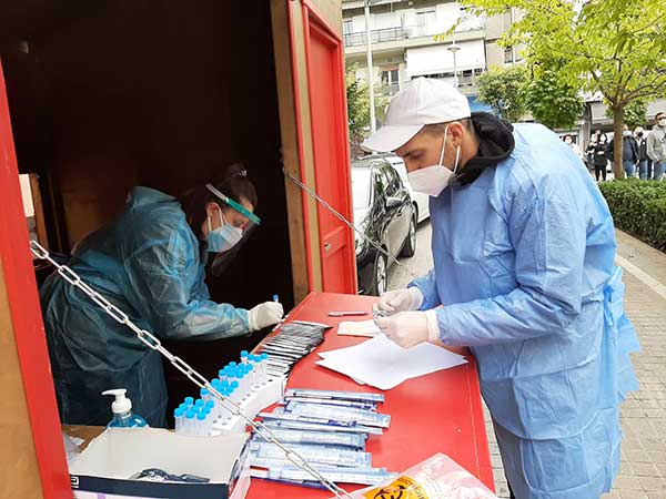 Rapid τεστ για κορονοϊό τη Δευτέρα 23/11 στην περιοχή Νιάμερος από τις ΚΟΜΥ – ΕΟΔΥ