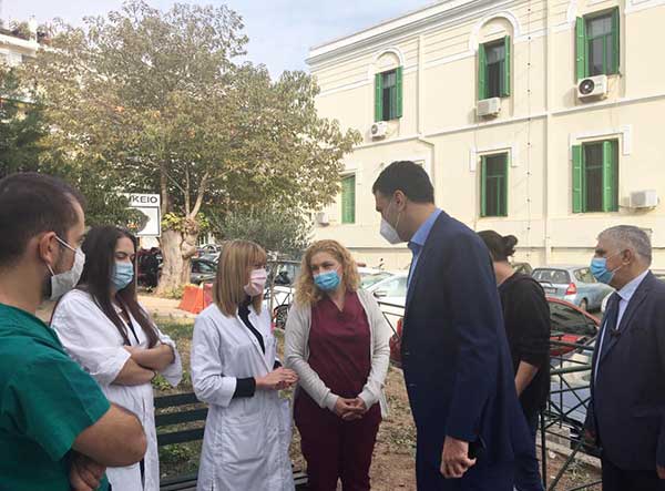 Βασίλης Κικίλιας από Θεσσαλονίκη: Είμαστε υποχρεωμένοι να περιορίσουμε τη διασπορά του κορονοϊού και να προστατεύσουμε τη Δημόσια Υγεία