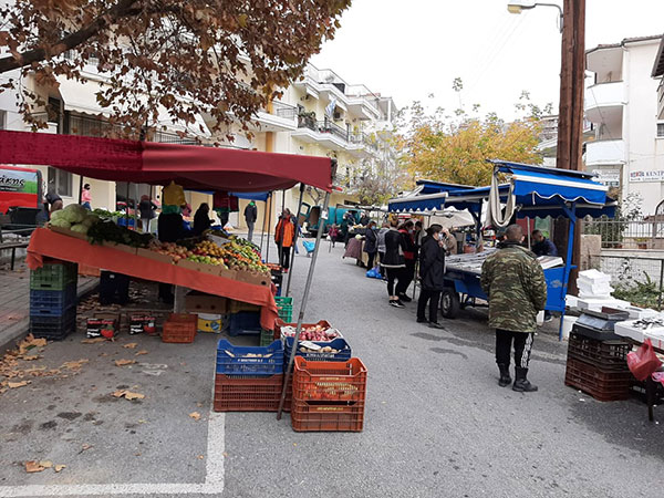 Δήμος Κοζάνης: Πίνακες συμμετεχόντων λαϊκής αγοράς Αριστοτέλους και παράλληλη αυτής