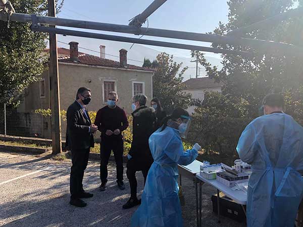 Δύο θετικά τεστ από τα 76 δείγματα στο Βελβεντό