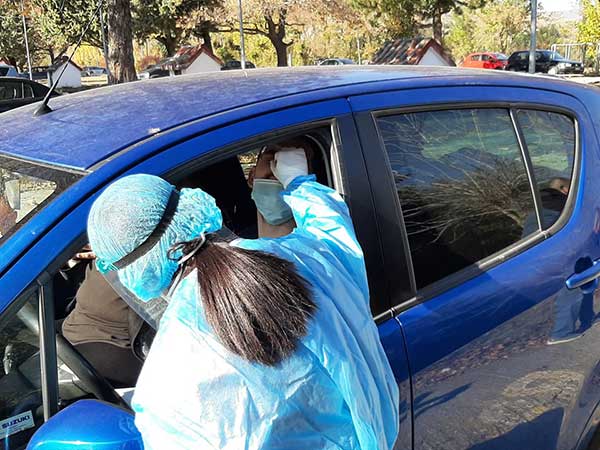 Αρνητικά και τα 79 rapid tests σε διερχόμενους οδηγούς στο Νιάημερο της Κοζάνης